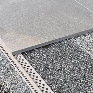 Mycket populär | steinfix® netz dim. h10, profilé de finition beige-gris, 10 mm x 2 m