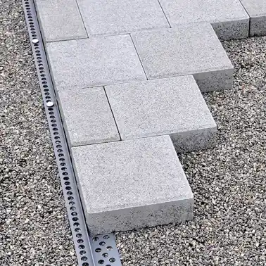 steinfix® droit h22, profilé de bordure gris, 22 mm x 2 m - Bästa pris