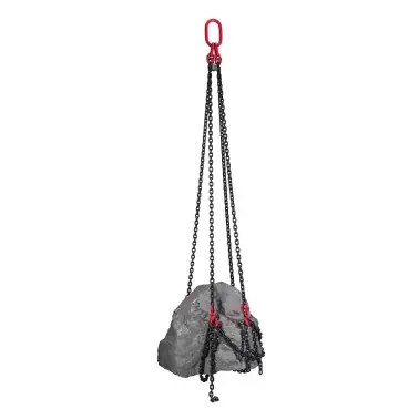 Kettenballengeschirr, Kettenlänge 2,00 m, Tragkraft 6.000 kg - Favorit