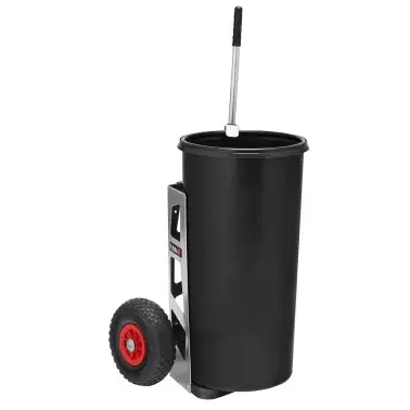 Easy Uno schoonmaakwagen met pneumatisch wiel - Kundfavorit