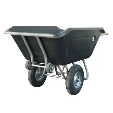 Professionell kvalitet - Trough trolley 360, 2 pneumatic tyres