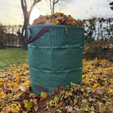 Garten Laubsack 270 l mit Füllring, leichte Qualität 150 g/m² | Favorit hos kunderna