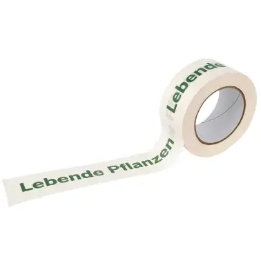 Paper adhesive tape, Living Plants, 50 mm x 50 m - Kundfavorit