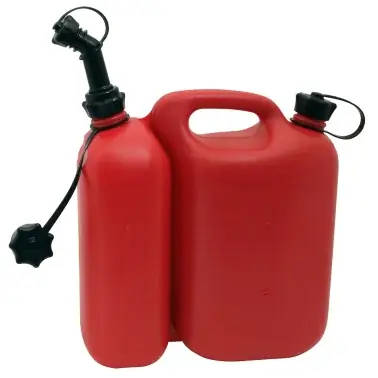 2-chamber combi canister, red | Finns i lager