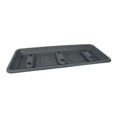 Bac à fleurs Dessous de plat pour Ducale 100 cm, anthracite | Hög kvalitet