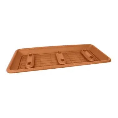Bac à fleurs Dessous de plat pour Ducale 100 cm, terracotta | Efterfrågad