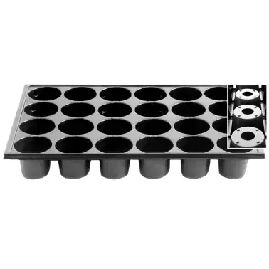 QuickPot QP 24R, plaque 33,5 x 51,5 (75 x 70), carton = 25 plaques - Mycket populär