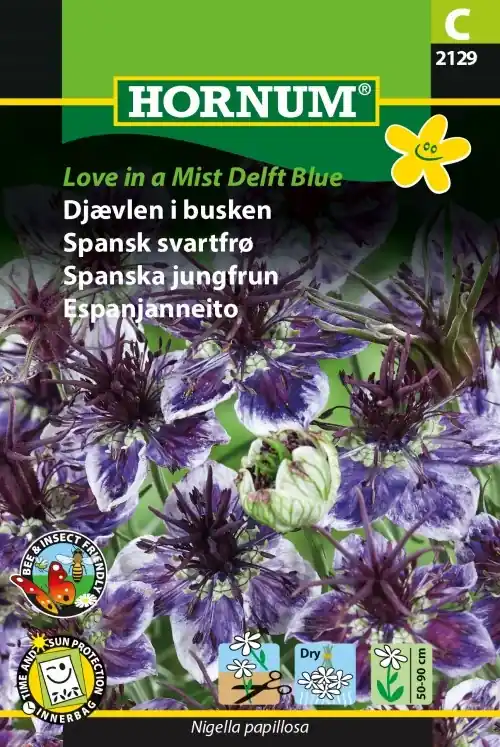 Jungfrun i det gröna ‘Delft Blue‘ | Väl omtyckt